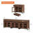 Modern TV Stand With Glass Doors For 110 Inch Tvs, 3 In 1 Entertainment Center Console With 3 Drawers And Metal Base For Living Room, Bedroom-644339054-644339056