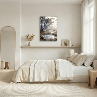 Art mural sur toile Misty Stream