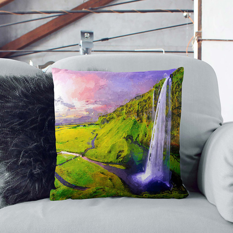 Square Cushion, 55cm H x 55cm W x 20cm D