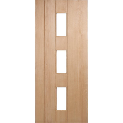 Copenhagen Glazed Prefinished Oak Internal Door