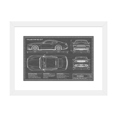 " Mustang GT (2015-2017) Black "