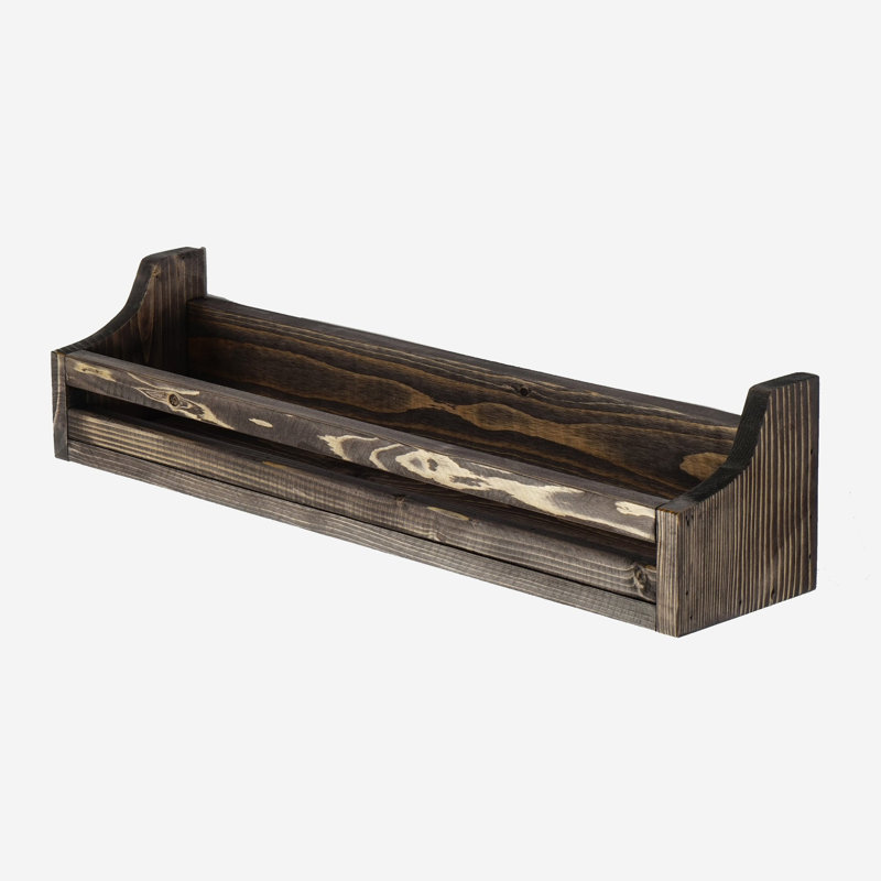 Support à épices rustique en bois