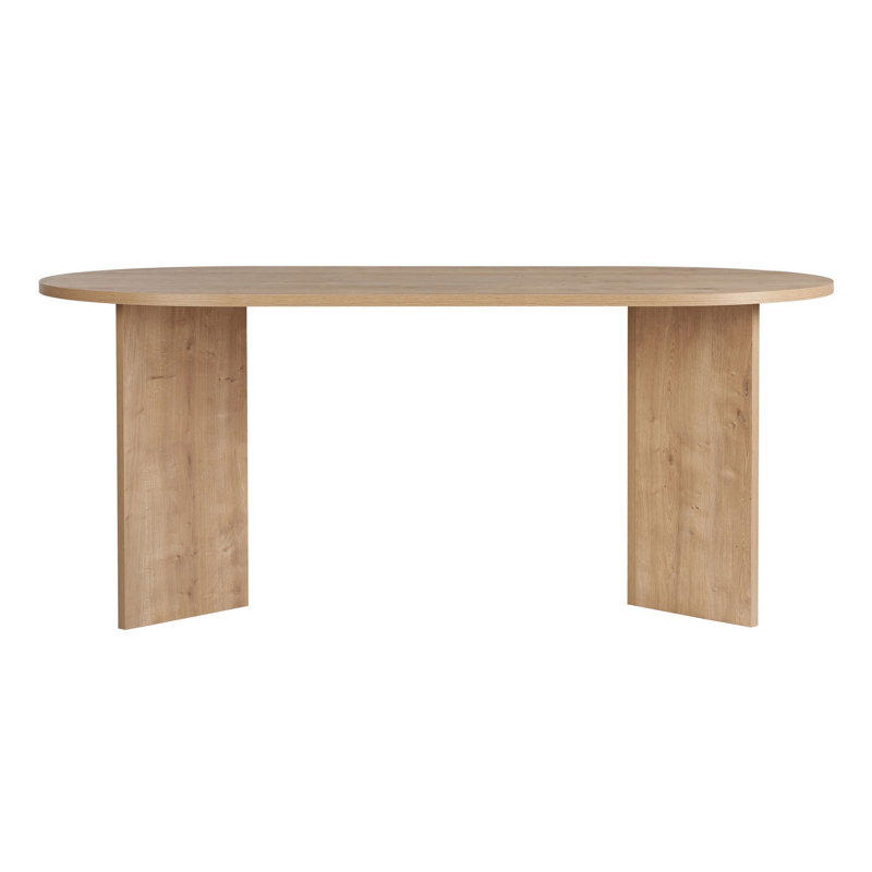 Table de salle à manger moderne, finition chêne saphir, 70,9 po x 29,5 po x 35,4 po | 100% panneau de particules enduit de mélamine, épaisseur: 1,0 po | Conception élégante et durable, parfaite pour les salles à manger et les réceptions contemporaines