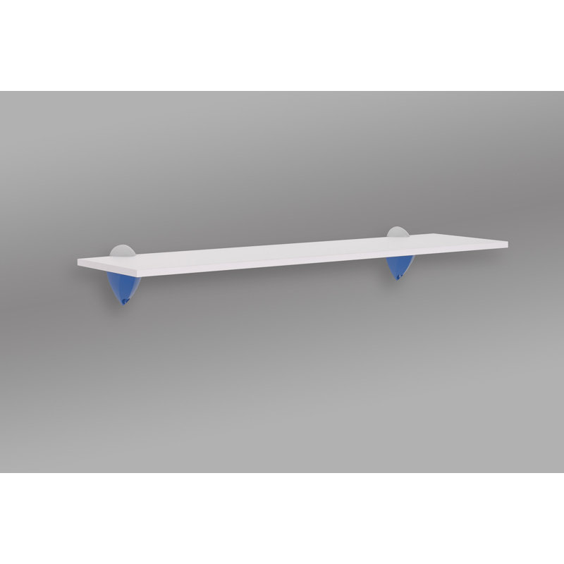 Ensemble de tablettes Jazzy, H 3,38 po x l 24 po x P 7,06 po, Bleu / Argent