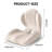 Memory Foam Seat Cushion, L-Shaped Ergonomic Lumbar Support Pillow For Sciatica Tailbone Pressure Relief, Coccyx Pad For Home, Car, Office Chair, Gaming Seat, Wheelchair, Beige-1306298116