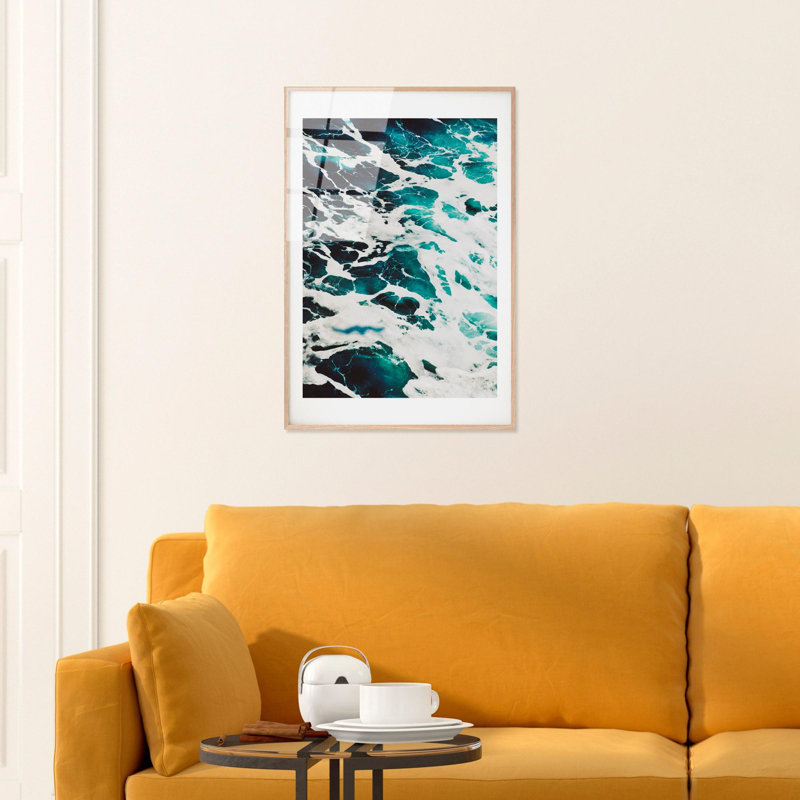 Superbe peinture murale en verre trempé de 11,8 po x 17,7 po | 100% verre trempé, épaisseur: 0,16 pouce | Impression de surface arrière résistante à la décoloration, couleurs vives | Parfait pour la décoration intérieure et l'esthétique moderne