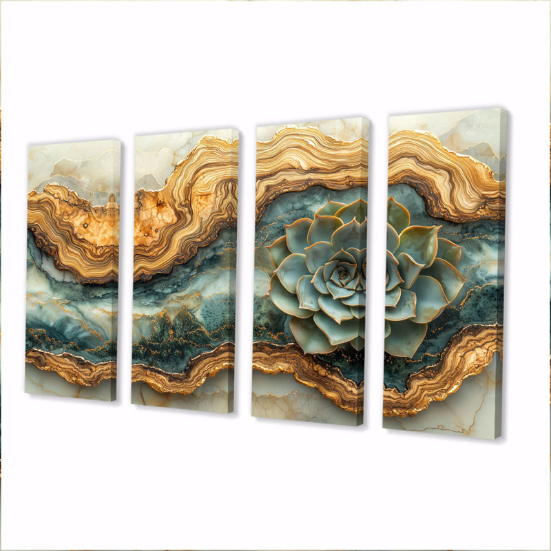 Samaire III - Art - Pour le salon, H 28 po x l 48 po, 4