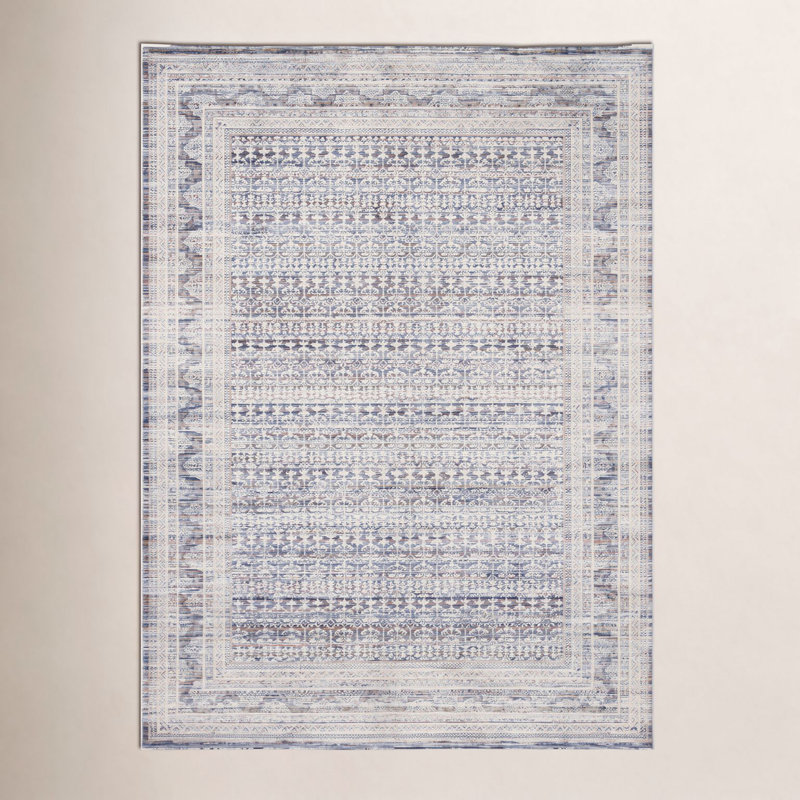 Amber Lewis x Loloi Zuma Ocean / Multi Area Rug, Rectangle 7'10" x 10'