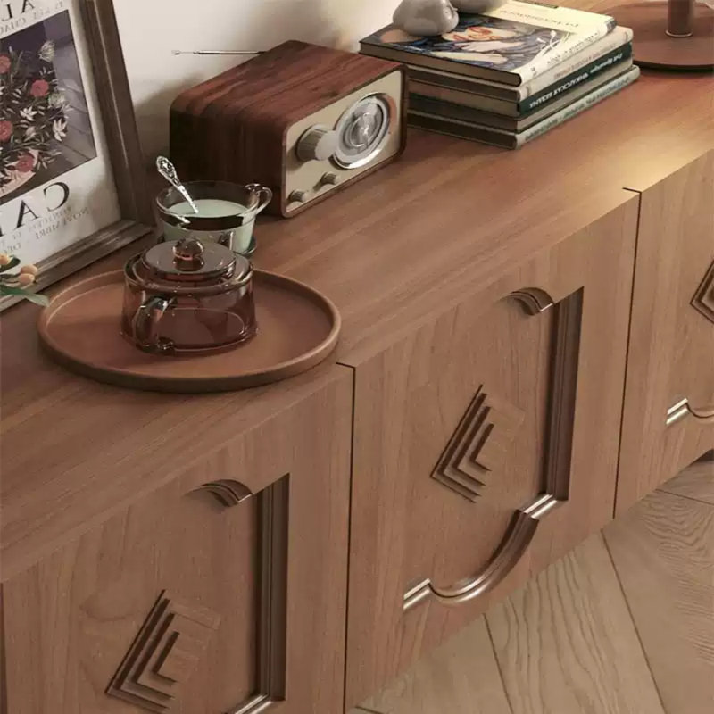 Multi-Functional Retro Sideboard, 31.5" H x 55.12" W x 15.75" D