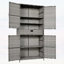 Armoire de rangement extérieure pour l'organisation de la piscine et du jardin-126596496