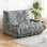 Fauteuil à billes pour adultes, canapé confortable avec mousse haute résilience