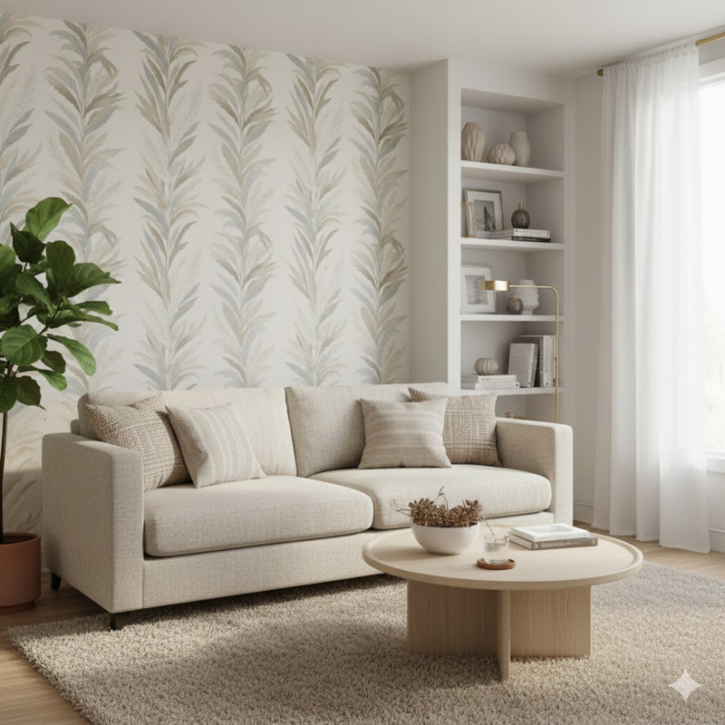Rouleau de papier peint Ornamenta Collection, Argent argent
