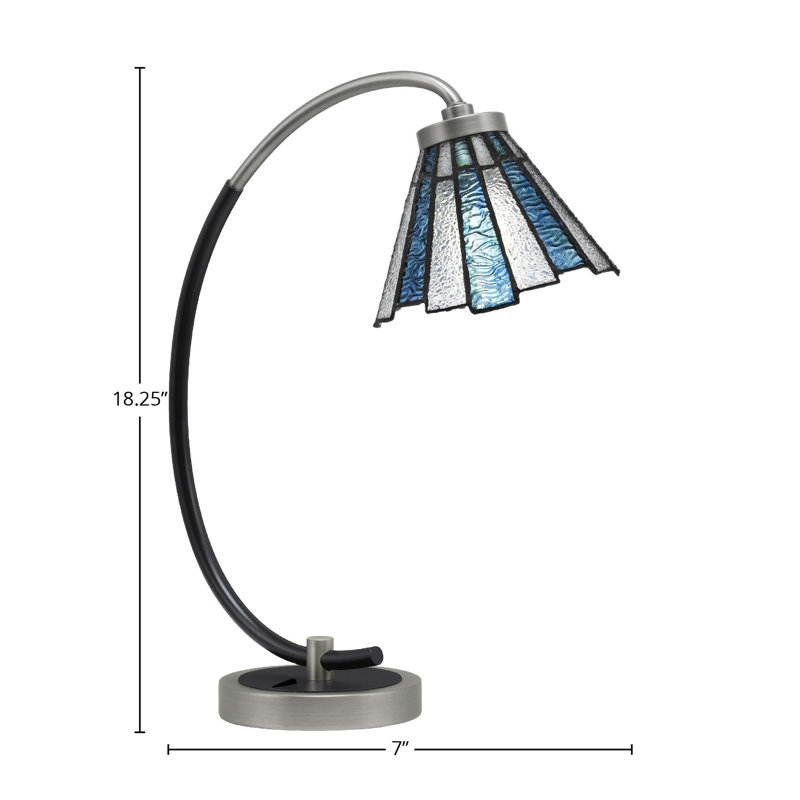 Lampe de bureau en acier inoxydable Kantos