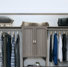 Système d'organisation l 84 po à 120 po Calhoon avec portes, tiroirs et tablettes à chaussures