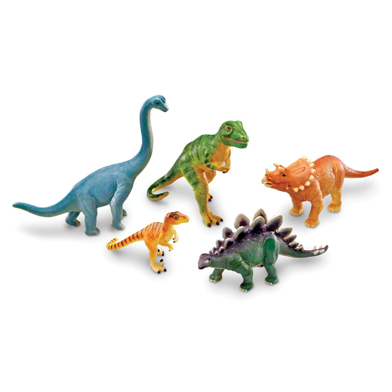 Jumbo Colorful Plastic Dinosaur Toy Set for Kids