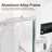 56"-60"W*72" H Semi-Frameless Double Sliding Shower Door, Bypass Shower Door, 1/4" (6Mm) Thick SGCC Tempered Glass Door-114613411