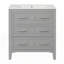 Meuble-lavabo 30 po avec lavabo en céramique-783820342