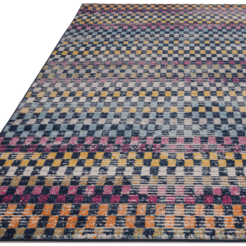 Ralph Geometric Area Rug, Rectangle 80 x 150 cm