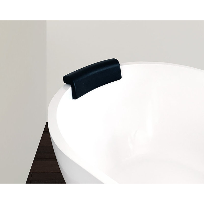 Badeloft Freestanding Bath Pillow KS-01-BLK in Black
