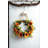 13-inch Artificial Polyester Sunflower Wreath for All Year Round