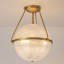 Plafonnier semi-encastré en verre Neven-709486241