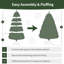 Sapin de Noël illuminé 12 pi Noble