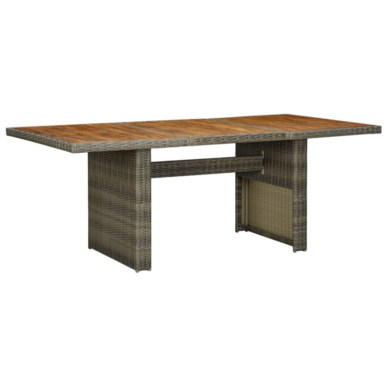 Table basse Merryvale, Marron, Gris foncé