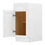 Armoire de base à 1 tiroir et 1 tablette l 15 po x H 34-1 / 2 po x P 24 po Blanc Prêt à assembler (RTA)