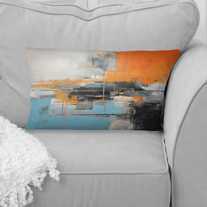 Coussin Ephemeral Patience Minimal Abstract IV