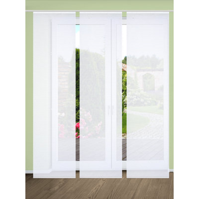Semi Sheer Sliding Panel
