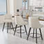 Élégant tabouret de bar pivotant à 360 ° de conception élégante avec coussin moelleux et fabrication robuste-929424373-929424371