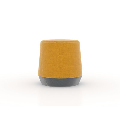 Pog II Solid Accent Stool with Sturdy Design, Durable Upholstery, Multiple Sizes by Friant