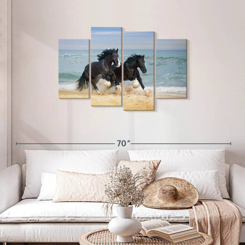 Brampt Black Shire Horses
