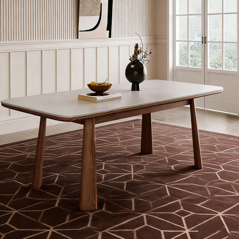 Castleman, 5 pièces: table, 4 chaises, H 29,53 po x L 62,99 po x l 31,5 po