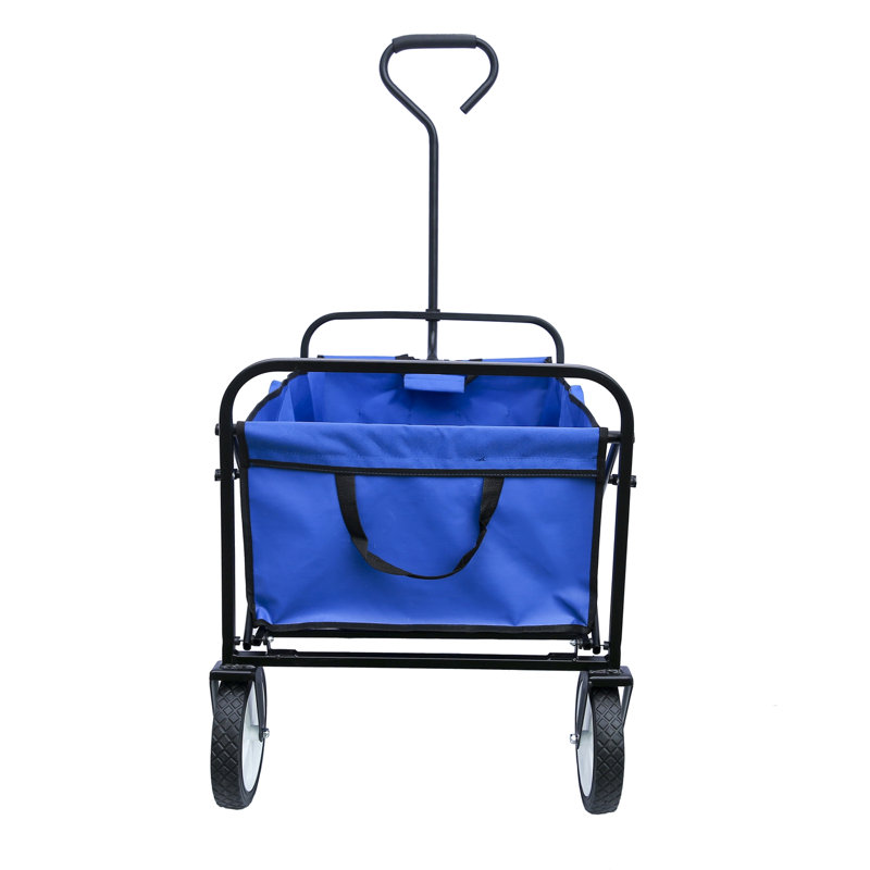Chariot de plage pliant Wagon Garden (bleu)