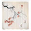 Ensemble de rideau de douche japonais + crochets-94831387-94831291