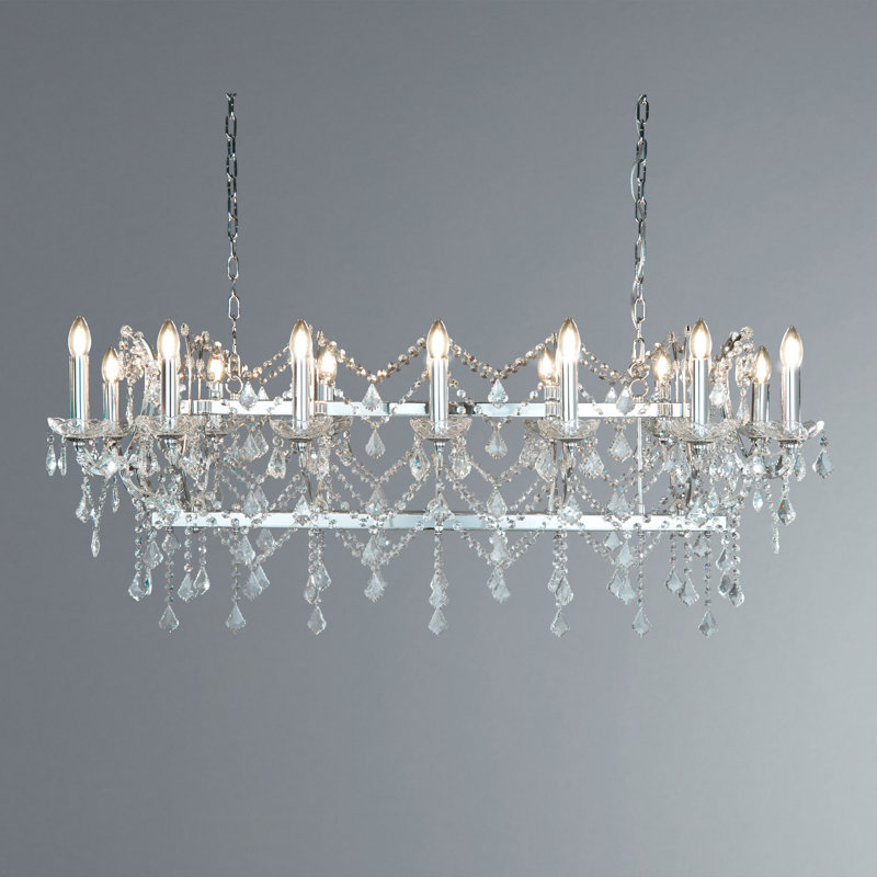 Normandy 14 - Light Candle Style Chandelier