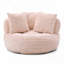 Grande chaise en velours côtelé avec bourre-670920490