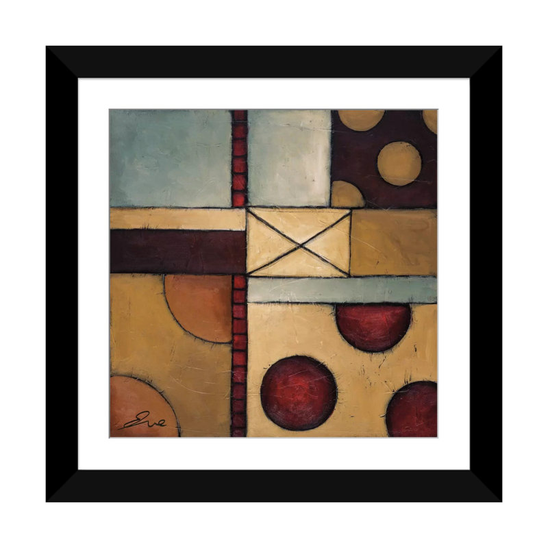 «Cruisin», reproduction d'art sur toile, H 24 po x l 24 po x P 1 po, Papier beaux-arts encadré noir, Blanc