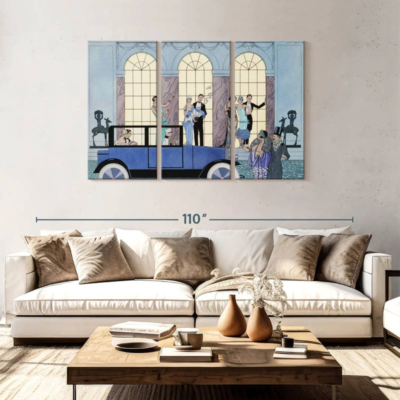 Leisha Farewell 1920, 48" H x 74" W