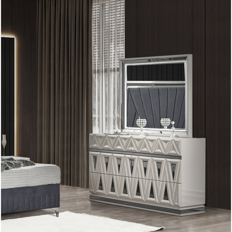 Commode 6 tiroirs Lavita