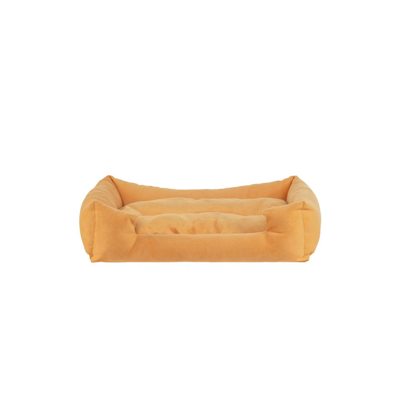 Lit pour animal de compagnie, Taille moyenne: L 35,43 po x l 29,53 po, Jaune
