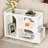 Mobile End Table With Lockable Wheels-115359676