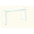Glass Console Table, Transparent Tempered  Glass Console Table With Rounded Edges Desks, Sofa Table