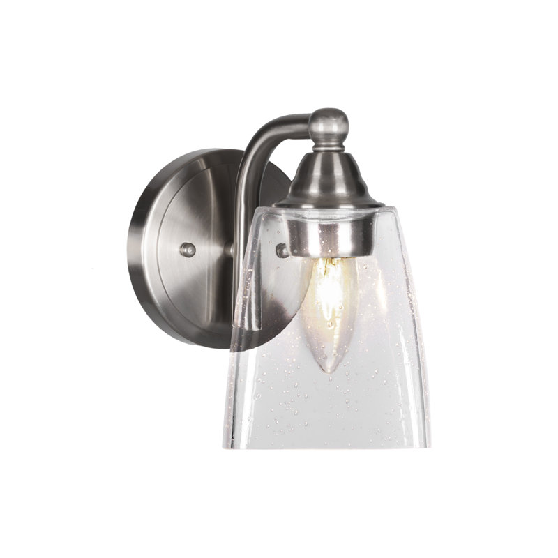 Ahern 1-Light Wall Sconce, Brushed Nickel