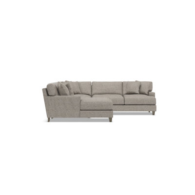 Bernhardt Mila 4-Piece Fabric Sectional