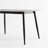 Large Rectangular Table With Strong Metal Base Modern Stone Dining Table For Kitchen 1.6M-471248693