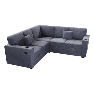 3-Piece Convertible Sectional