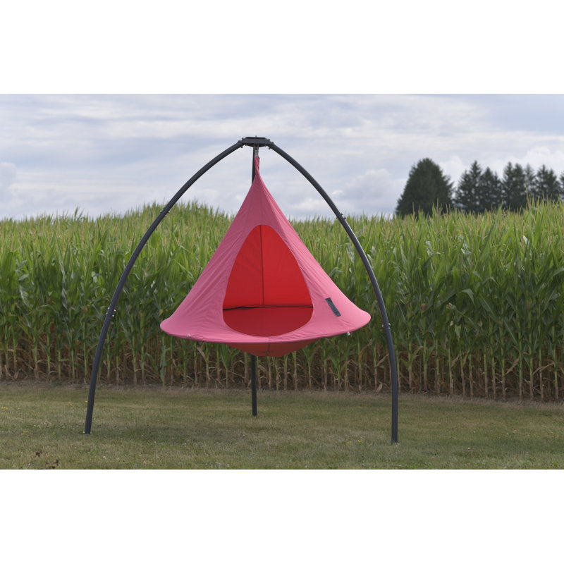 Cacoon - Island Vibe Hanging Chair, 183cm H x 183cm W x 183cm D, Pink