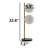 Double Globe Table Lamp-129800624